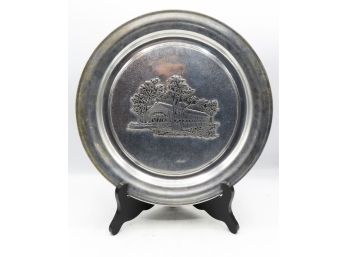 RWP - Pewter Decorative Dish - Made In USA