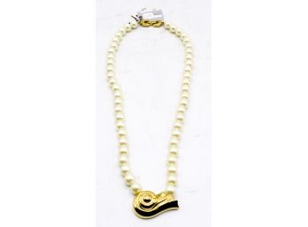 Richelieu Simulated Pearl - Necklace -