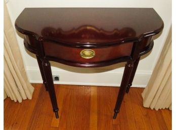 The BomBay Company Serpent Front 1/2 Round Wall Console Table