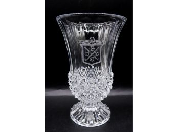 Vintage Pineapple Lead Crystal Vase