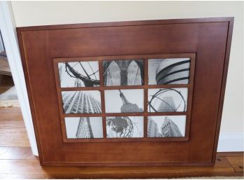 POTTERYBARN Collage Frame - Wood - Holds 9 Photos
