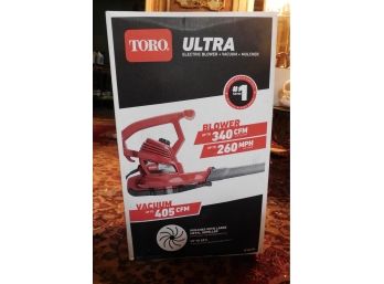 NEW Toro Ultra Blower/vacuum In Box