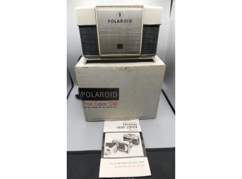 Vintage Polaroid Print Copier #240 With Box