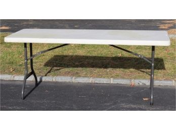 Lifetime Large Folding Table Storable