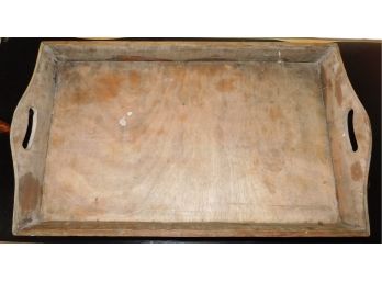 Rustic Wooden Serving Tray