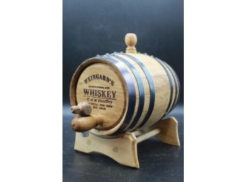 Decorative Wood Whiskey Barrel