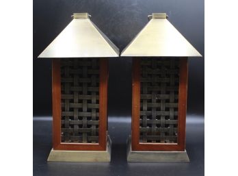 Candle Holders Lot Of 2