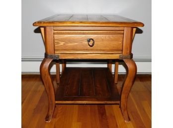 Solid Wood End Table