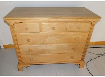 Victorian Pine Wood Dresser 6 Draws