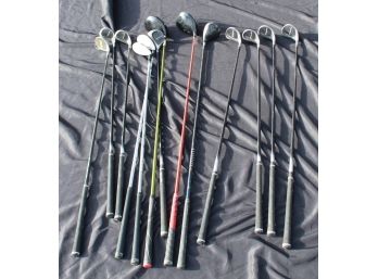 Assorted Golf Club Drivers Lot Of 13