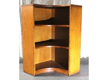 Vintage Corner/Space Saver Book Shelf