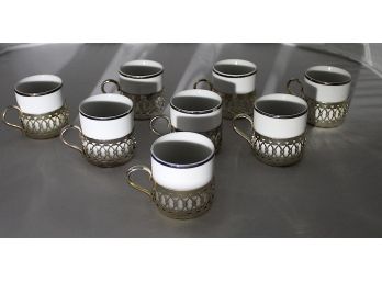 Set Of 8 Espresso Cups