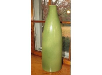 Vase - Green Ceramic Tall Vase