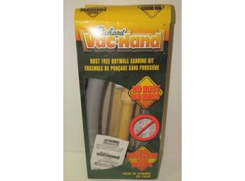 Richard Vac Hand Dust Free Drywall Sanding Kit In Original Box