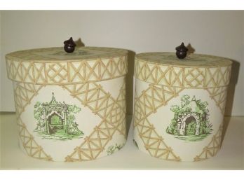 Atelier Hand Made Storage Boxes - Set Of 2 Various Sizes