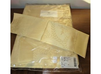 Frette King Sheet Set - Cotton, 2-pillow Cases & 2-fitted Sheets - Italy - New
