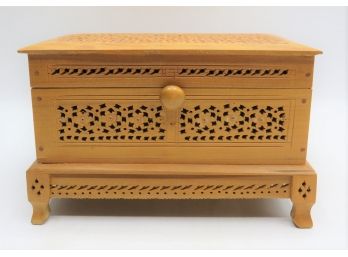 Sandalwood Patterned Box - Made In India