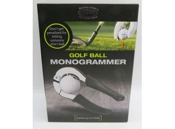 ASAP Gold Ball Monogrammer - New In Box
