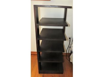 Shelving Unit - Wood 5-shelves Table/storage Unit