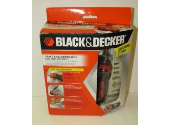 Black & Decker Craft Soldering Iron