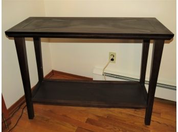 Sofa Table - Wood Table With Bottom Shelf