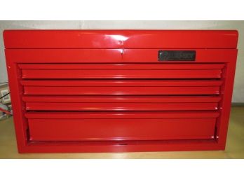 Husky Red Metal 4-drawer Table Top Tool Box