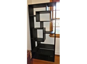Etagere Shelf/bookcase - Black 11-sectioned Display Cabinet
