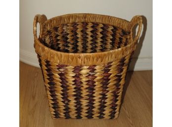 Wicker Basket - Two Handled Decorative Basket