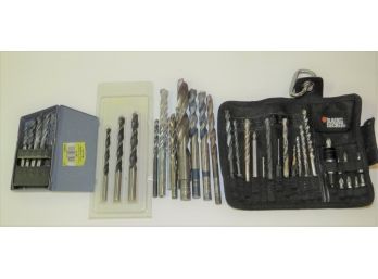 Drill Bits In Assorted Cases