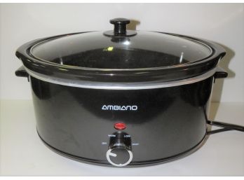AMBIANO 7 Qt. SLOW COOKER NEW IN PACKAGE OVAL CROCK POT