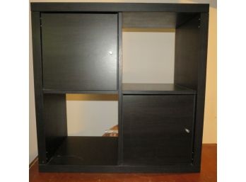 Cubical Storage Cabinet With 2- Doors/4 Storage Cubes