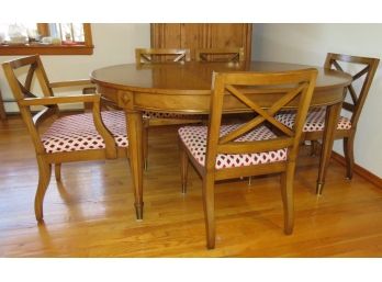 Dining Table - 5 Chairs & 3 Leaves