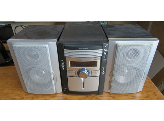 Sharp Speaker System - Model# CP-MP131 - Serial# 50927697
