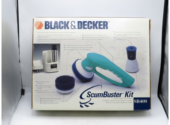 New - Black & Decker ScumBuster Kit