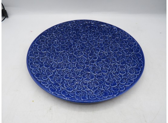 Blue Decorative Dish - Grasslands