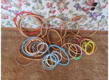 Large Lot Of Assorted Embroidery Loops