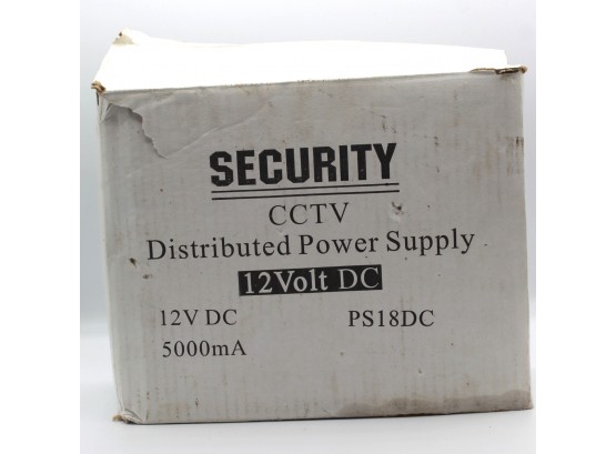 Security Distribution Power Supply: 12VDC 18-Channel 12-Amps