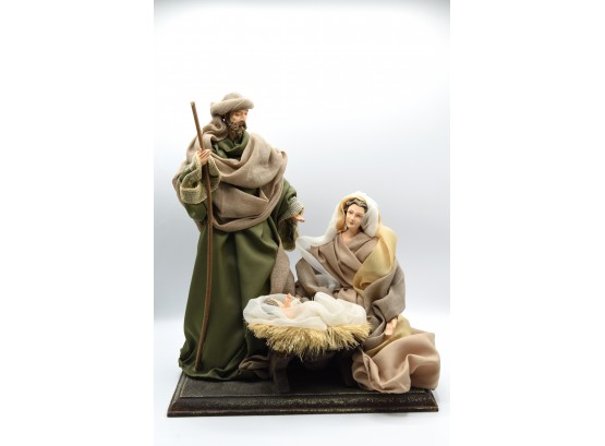Animated Neapolitan Nativity Set Religous Display