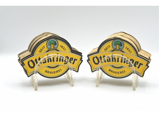 Ottakringer Brewery Drink Coasters & Stands Lot Of 2 Sets