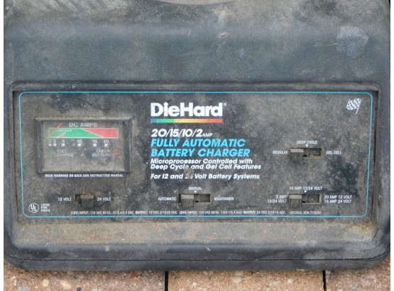 DieHard 12V & 24V Car Truck Fully Automatic Battery Charger
