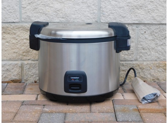 Leader Stainless Steel Electronic Rice Cooker / Warmer