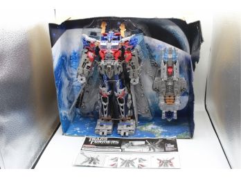 Transformers Dark Of The Moon Ultimate Optimus Prime Robot Toy Figurine