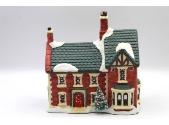 Ceramic Christmas Holiday Decoration Light Up Display