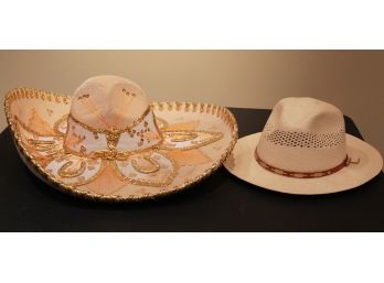 Pigalle Sombrero & Adventurer Brentwood Straw Sun Hat