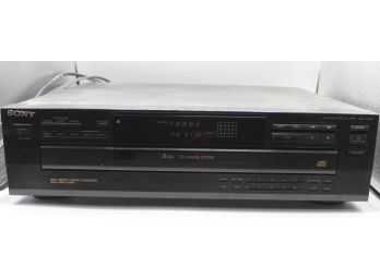 SONY CDP-C365 Stereo Compact Disc Multi 5 CD Player Changer NO Remote