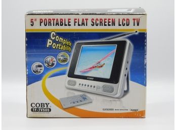 Coby Portable Flat Screen 5' LCD TV TF-TV505