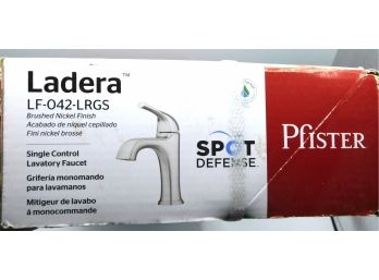 Ladera Single-Hole Single-Handle Bathroom Faucet In Spot Defense Brushed Nickel LF-042-LRGS