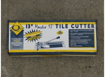 MAESTRO 13 Tile Cutter Titanium Coated Carbide Cutting Wheel Manual Cutter