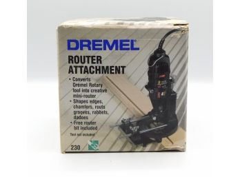 Dremel Model 230 Router Attachment Portable Tool