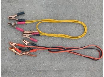 8ft Jumper Cables For Car Truck Suv Lot Of 2
